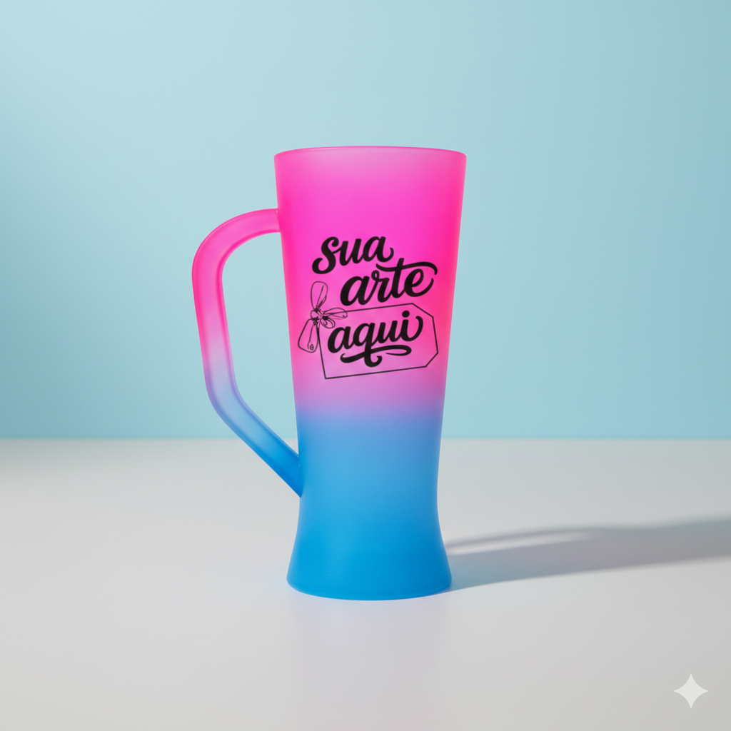 Caneca long 400ml Degrade