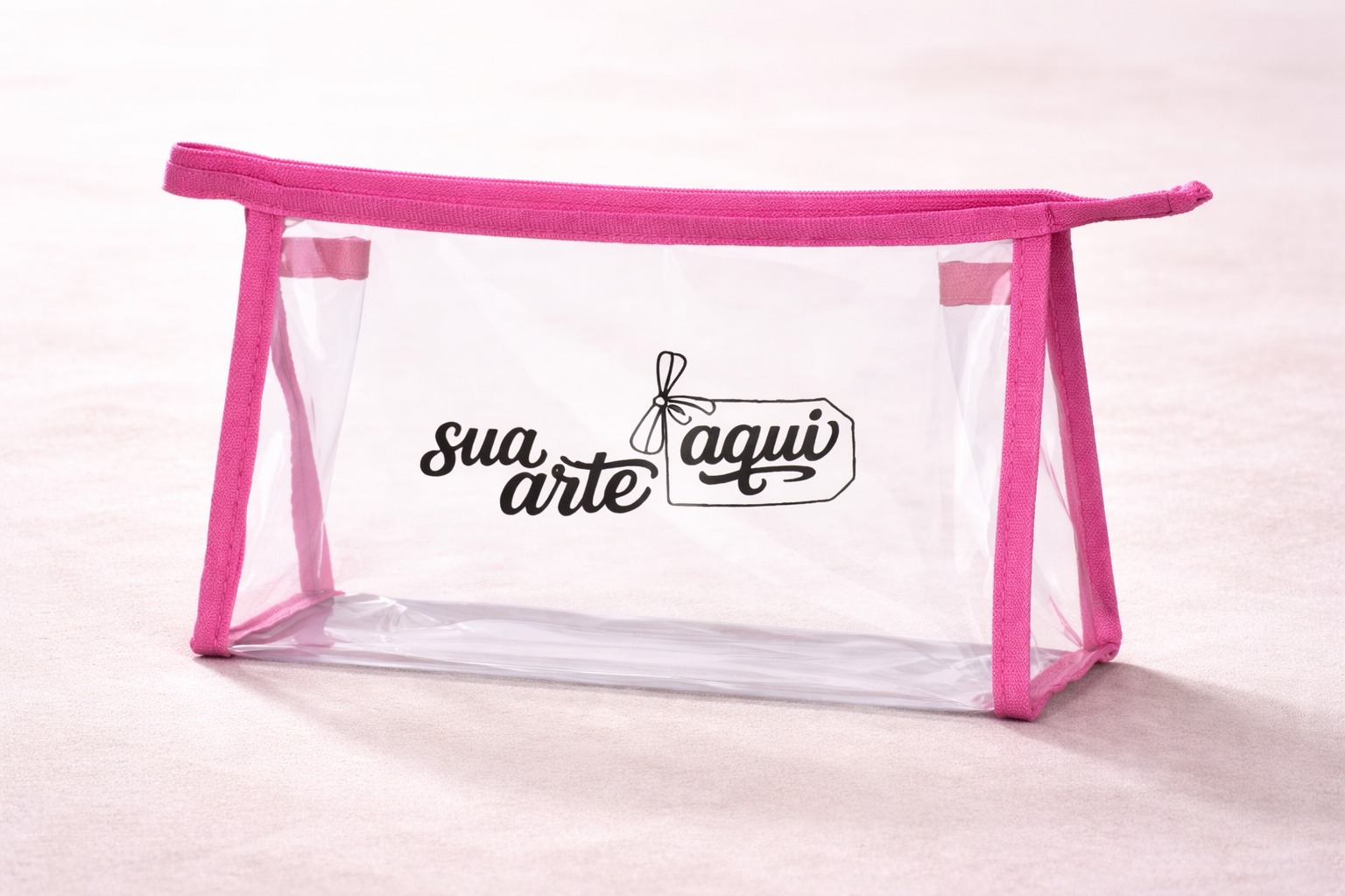 Nécessaire Plástica Transparente